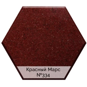 Изображение товара кухонная мойка aquagranitex красный марс m-15(334)