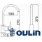 Смеситель для кухни Oulin OL-8006 - 4