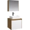 Комплект мебели дуб балтийский/белый глянец 61 см Aqwella 5 Stars Mobi MOB0106DB + MOB0706W + 4640021064269 + MOB0406 + MOB0717DB - 1