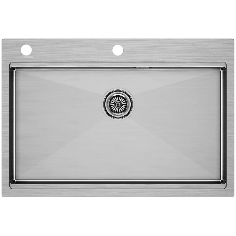 Кухонная мойка Paulmark Vast Pro нержавеющая сталь PM707551-BS