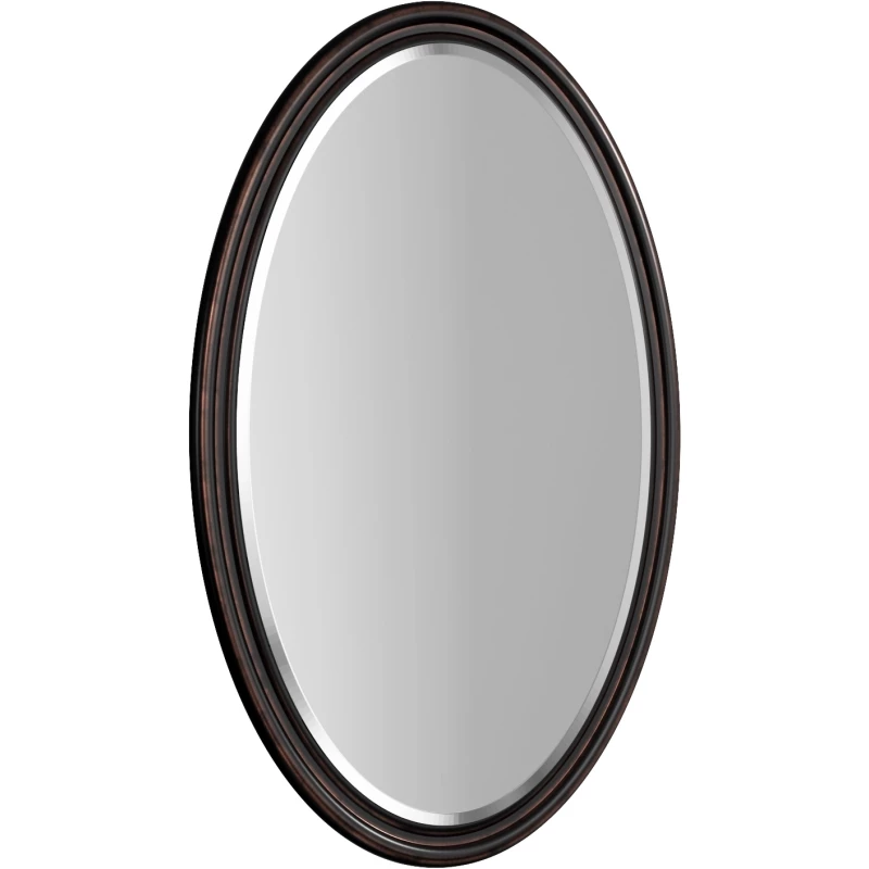 Зеркало 65x100 см черный матовый Clarberg Borgia BOR0210BLK