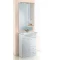 Комплект мебели белый глянец 55,5 см Aqwella Barcelona Ba.01.05/2 + 12091 + Ba.02.55 - 2