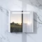 Зеркальный шкаф 80x70 см белый глянец R Am.Pm Sensation M30MCR0801WG - 4