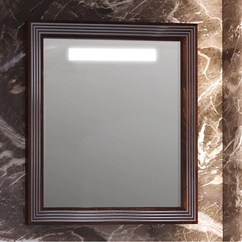 Зеркало 83,6x86,6 см серебряная патина Opadiris Карат Z0000004136