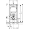 Комплект подвесной унитаз Jacob Delafon Reve E4811-00 + система инсталляции Geberit 458.125.21.1 - 9
