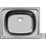 Изображение товара кухонная мойка матовая сталь ukinox классика clm500.400 --t6c 2c