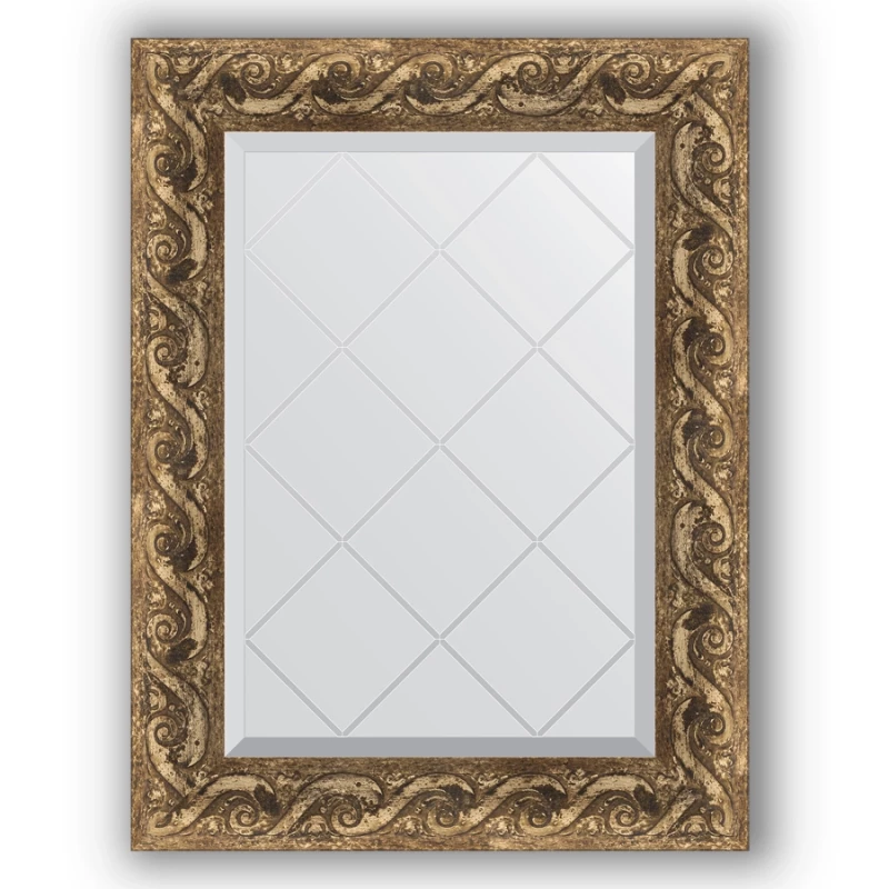 Зеркало 56x73 см фреска Evoform Exclusive-G BY 4012