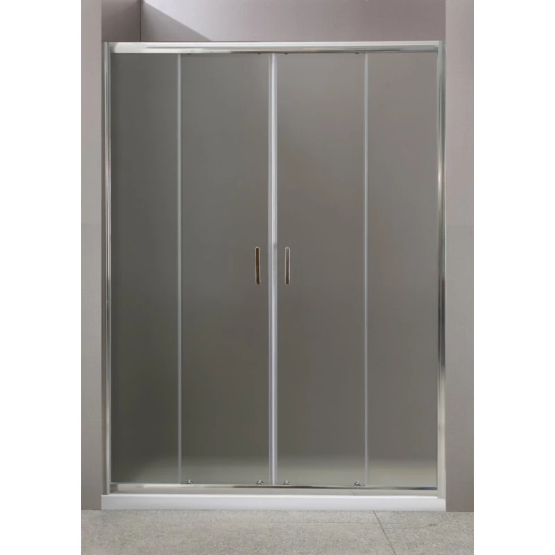 Душевая дверь 180 см BelBagno UNO-BF-2-180-P-Cr текстурное стекло