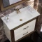 Комплект мебели белый золотая патина 80 см Opadiris Карат - 5