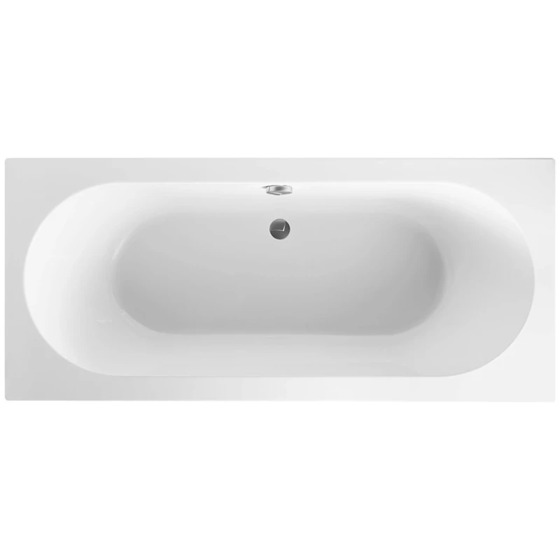 Акриловая ванна 179,5x79,5 см альпийский белый Villeroy & Boch O.Novo UBA180CAS2V-01+U99740000