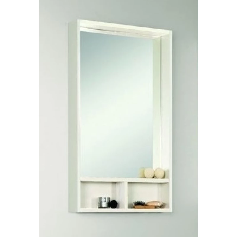 Зеркальный Шкаф Йорк 50 Белый/Выбеленное дерево Aquaton 1A170002YOAY0