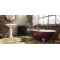 Чугунная ванна 170x85 см с противоскользящим покрытием Roca Newcast Bordeaux 233650003 - 8
