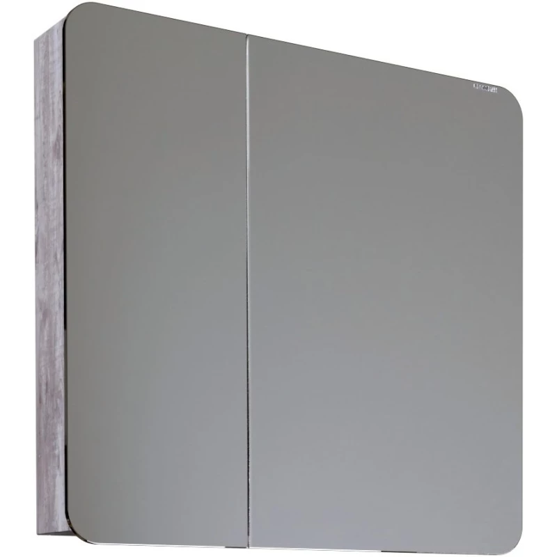 Зеркальный шкаф 80x75 см бетон пайн Grossman Талис 208009