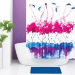Изображение товара штора для ванной комнаты wasserkraft lossa sc-81101