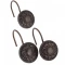 Набор из 12 крючков для шторки Carnation Home Fashions Oil Rubbed Regency Bronze PHP-REG/67 - 1