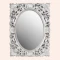 Зеркало 73x93 см поталь сусальное серебро Tiffany World H871fogliaargento - 1