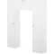 Шкаф одностворчатый белый глянец/белый матовый 96,5x113 см Corozo Энри SD-00000583 - 2