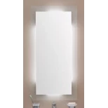 Изображение товара зеркало 50x100 см с подсветкой алюминий aquanet нота 00159095