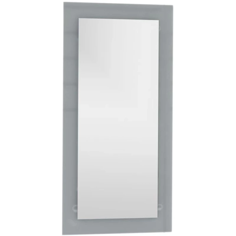 Зеркало 50x100 см с подсветкой алюминий Aquanet Нота 00159095