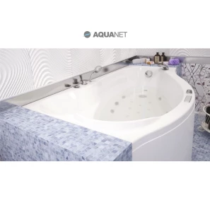 Изображение товара акриловая ванна 169,8x99,5 см левая aquanet palma 00205737