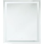 Изображение товара зеркало 100x80 см белый глянец bellezza фабио 4610617040007