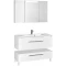 Комплект мебели белый глянец 120 см Акватон Мадрид 1A168701MA010 + 1A70483KPR010 + 1A113402MA010 - 3
