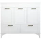 Комплект мебели белый матовый 95 см Sanflor Ванесса C15328 + C15326 - 3