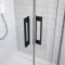 Шторка для ванны Radaway Idea Black PN DWD 150 10004150-54-01 прозрачное - 2