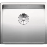 Изображение товара кухонная мойка blanco claron 450-u infino зеркальная полированная сталь 521575