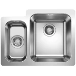 Изображение товара кухонная мойка blanco supra 340/180-if полированная сталь 523366