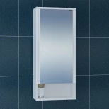 Изображение товара зеркальный шкаф 40x90 см белый глянец r санта вегас 700176