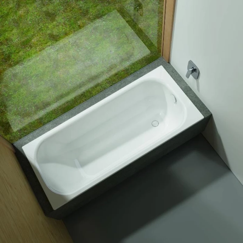 Стальная ванна 180x80 см Bette Form 2950-000 AD, PLUS, AR с покрытием Anti-Slip и BetteGlasur Plus