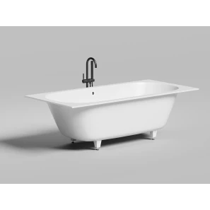 Изображение товара ванна из литьевого мрамора 190,5x90,5 см salini s-sense ornella axis 103412m
