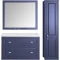 Комплект мебели серый матовый 101 см ASB-Woodline Кастелло - 1