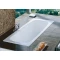 Чугунная ванна 150x70 см с противоскользящим покрытием Roca Continental 21291300R - 3