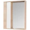 Зеркальный шкаф 60x85,2 см белый глянец/дуб эврика Акватон Бостон 1A240202BN010 - 1