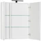 Зеркальный шкаф 69,8x85 см белый Aquanet Эвора 00184305 - 7