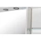 Зеркальный шкаф 65x80 см белый ясень R ASB-Mebel Альфа - 2