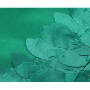 Изображение товара штора для ванной комнаты carnation home fashions jasmine emerald fscl-jas/90