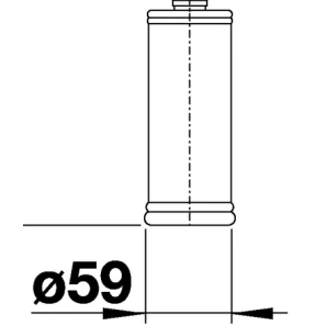 Изображение товара дозатор для жидкого мыла 300 мл blanco lato хром/жемчужный 525818
