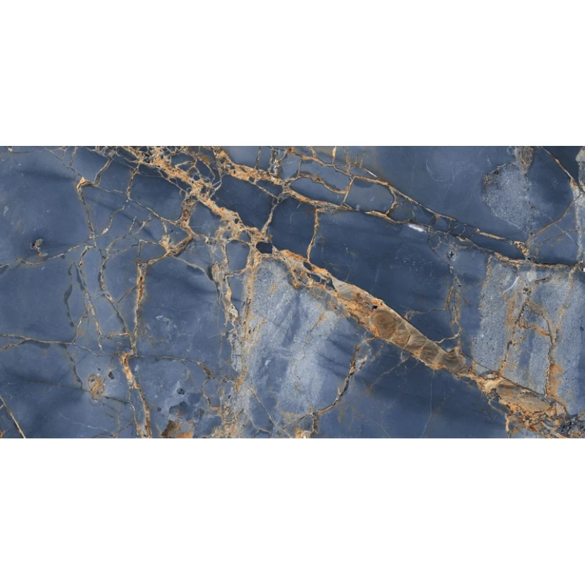 Керамогранит Italica Tiles Nabro Gold Blue High Glossy 60x120