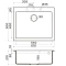 Кухонная мойка Artceramic Omoikiri Bosen 61A-GB графит 4993824 - 2