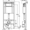 Комплект подвесной унитаз BelBagno Amanda BB051CHR + BB051SC + система инсталляции Viega 727550 - 9