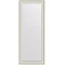 Зеркало напольное 79x200 см белая кожа с хромом Evoform Exclusive-G floor BY 6393 - 1