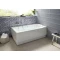 Чугунная ванна 170x85 см с противоскользящим покрытием Roca Ming 2302G000R - 5