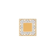 Декор Kerama Marazzi Алмаш жёлтый глянцевый 9,8x9,8x6,9 HGD/B525/TOB001
